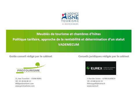 Guide conseil - Meublés de tourisme et chambre d'hôtes
