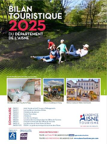 bilan touristique Aisne 2025
