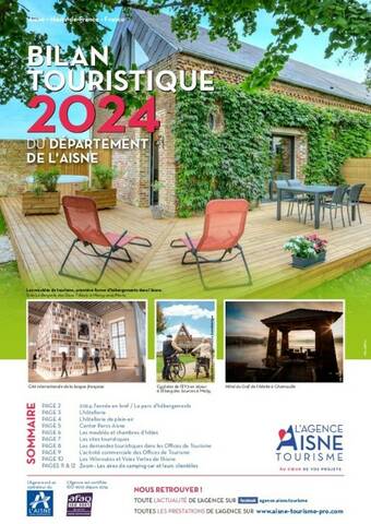 Bilan 2024 du tourisme dans l'Aisne ©Agence Aisne Tourisme