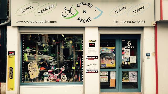 Le magasin Cycles et pêche à Guise labellisé Accueil Vélo
