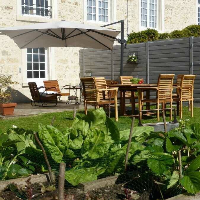 La terrasse extérieure